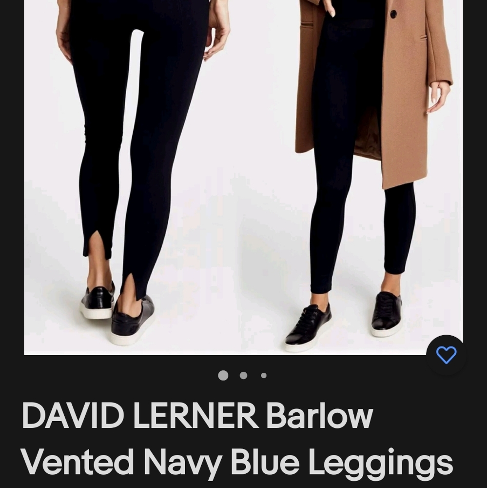 David Lerner 'Barlow' Vented Leggings size Small